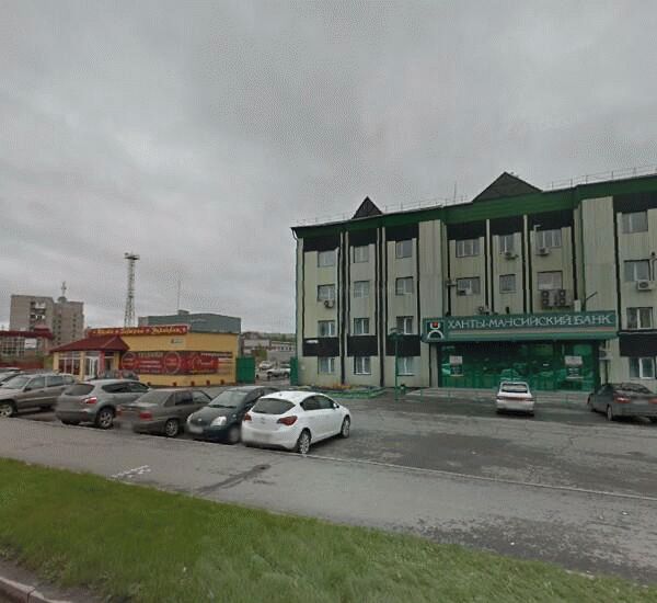 Банкомат Ханты-Мансийского Банка по адресу улица Маяковского 12